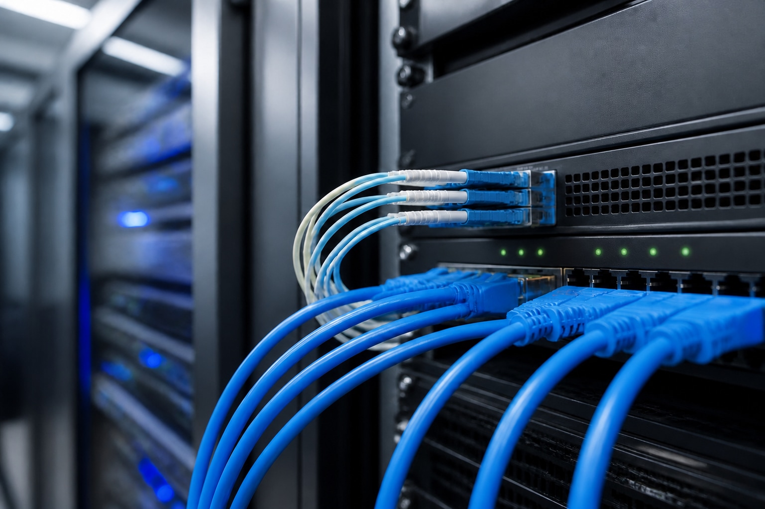 Orderly network connections and indicator lights for HTTP delivery verification